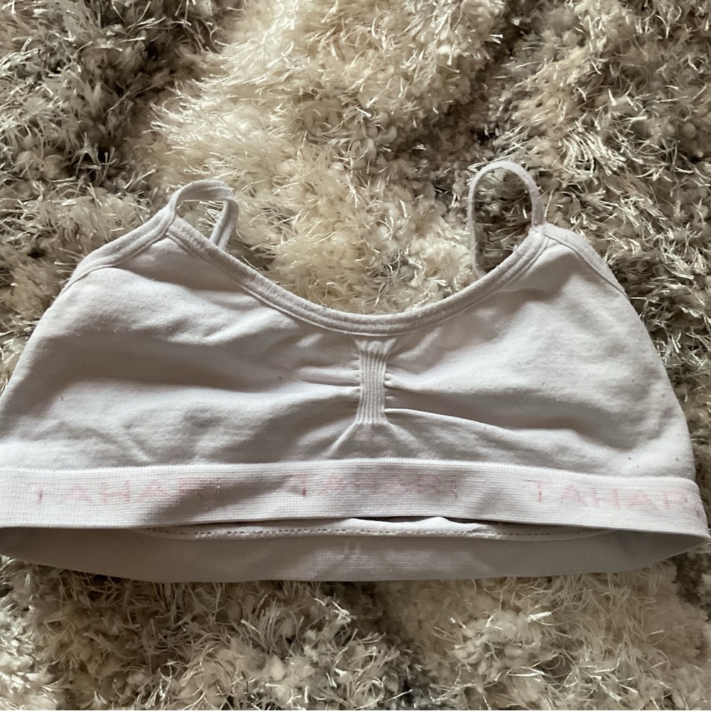 Tahari White Bandeau Intimates